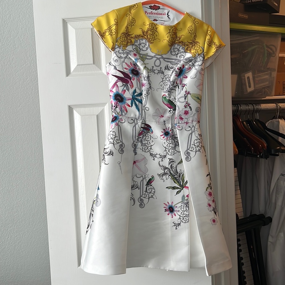 Ted Baker cap sleeve dress